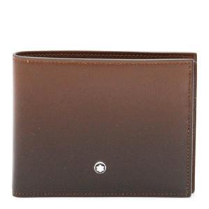 [S27]몽블랑 220315BROWN SFUMATO 남성 장지갑 반지갑 홀더 카드지갑 머니클립 오거나이저 동전지갑 BROWN LEATHER WALLET