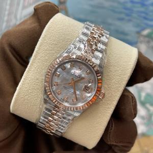 더럭스*당일*롤렉스 데이저스트 28 로즈골드 콤비 자개 279171