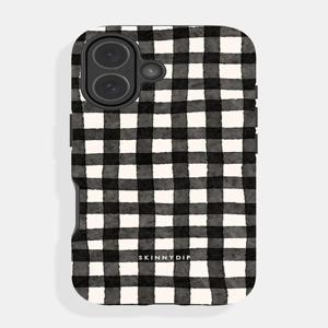 Skinnydip(스키니딥) - Black and White Gingham Ultra Protective Case