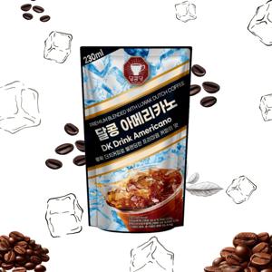 달콩 파우치 커피(루왁더치/스위트/헤이즐넛) 대용량 아메리카노 3종 230ml*20팩