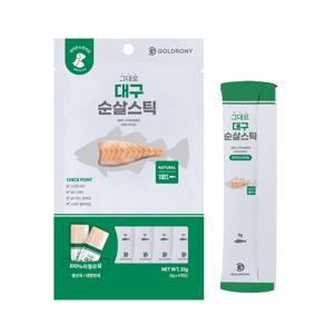 그대로 순살스틱 대구 4개입 강아지 고양이 간식