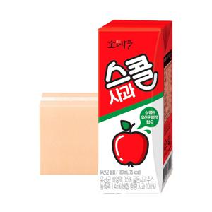소와나무 스콜 사과주스 180ml*24팩