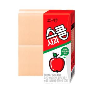 소와나무 스콜 사과주스 180ml*48팩