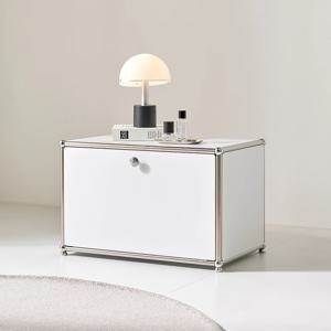 스틸 디자인 B형 모듈 630 1단 협탁 수납장 2colors