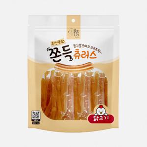 쫀득츄러스 무전분 강아지간식 잘먹는 대용량간식 400g 닭고기