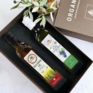 팜투마켓 포도씨유 현미유 500ml 오일세트 실속 선물