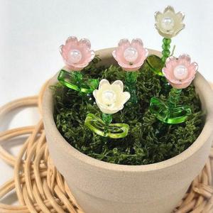 튤립 비즈 식물 DIY 키트 시즌2 식물비즈 비즈식물만들기 비즈화분 만들기세트 DIY키트