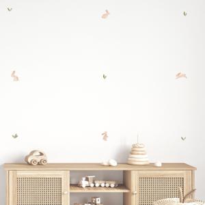 리틀 버니 아이방 인테리어 월데코 스티커