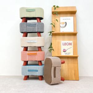 스툴 미니 예쁜 의자 보조 바닥 화장대 서브 카페 낮은 인테리어 6color