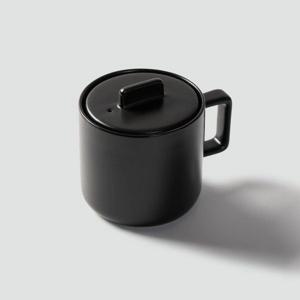 전자레인지용 1인 도자기 요리컵_650ml_블랙