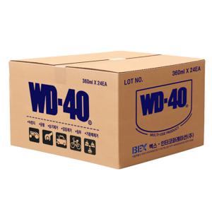 철공자 WD-40 360ml 24개입 박스 방청 윤활제 WD40 방청제 더블유디 녹방지제