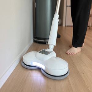 물걸레 청소기 국내제조 무선 전동 자동 듀얼 스핀 스윙 회전 물걸래