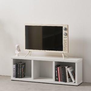 화이트 라인 견고한 36mm프레임 1200 TV거치 거실장