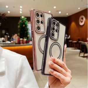 갤럭시 S25 FE S25FE SM-S731 핸드폰 케이스 투명 큐빅