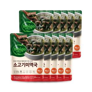 비비고 소고기미역국 500g*10개