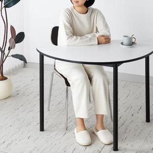 반원형 반달 우드 식탁 주방 카페 인테리어 다용도테이블 RWD3085