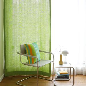 오가닉 수제면 커튼 샤인머스캣그린