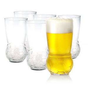오션글라스 퓨쳐월드 월드컵 맥주잔 주스잔 유리컵 축구공컵 460ml 6P 세트 B13216