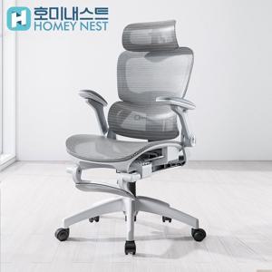 HOMEY NEST 컴퓨터의자방석조절 풀메쉬사무용 사무실 게이밍학생 책상의자 HN-X563