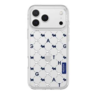 아이폰 17 프로 맥스 크리스탈 아가타 디자인 투명 휴대폰 에어 케이스