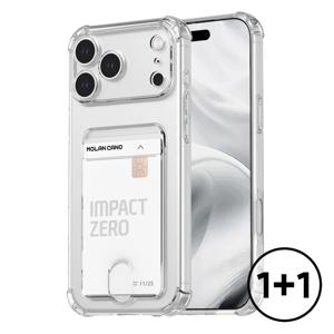 1+1 아이폰 17 프로 맥스 업워드 카드 투명 범퍼 젤리 에어 케이스