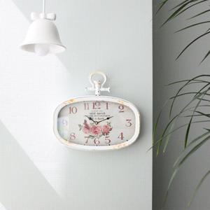 빈티지 로즈 앤틱화이트 시계(HLCK2515)