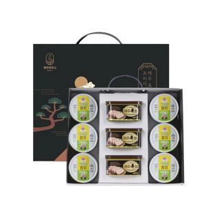 제주흑돼지 프리미엄 캔햄 선물세트 NEW B6호