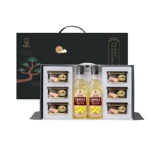 제주흑돼지 프리미엄 캔햄 선물세트 NEW 6A호