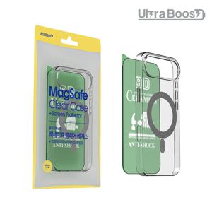 울트라부스트 맥세이프 클리어 케이스+고화질 액정보호 방탄보호필름 iPhone17 Air