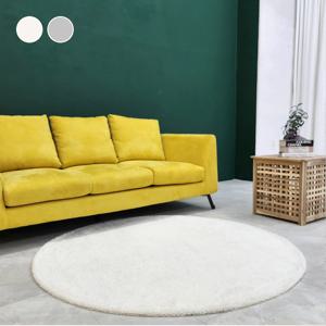 실피아 인테리어 원형 러그 카페트 장모 샤기 2colors 5size