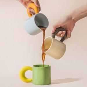 북유럽 카페 머그잔 머그컵 물컵 280ml