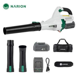 42V 무선 대포 송풍기 NB-42 경량형 충전 낙엽 제설 눈 청소