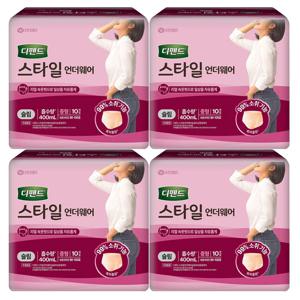 디펜드 스타일 언더웨어 슬림 중형 10P X 4팩