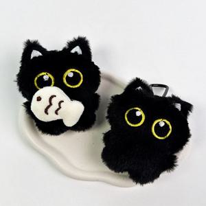 왕눈이 검은고양이 10cm 인형키링