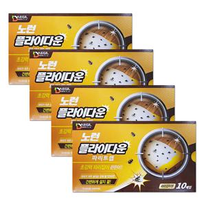 날파리 초파리 끈끈이 노런 플라이다운 5갑 50매