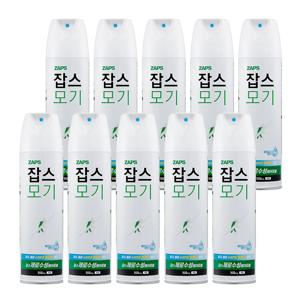 기름기 없이 깔끔한 살충제 제로수성 에어로솔 500ml 10개