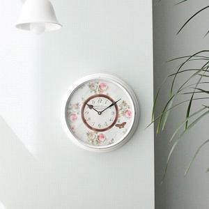 HLC216596K 레트레 화이트 벽시계