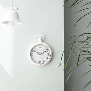 HLC216777K 샤또 마고 화이트 벽시계