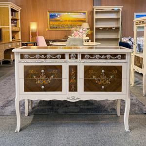 비아 엔틱 명화 1200 서랍 수납장 콘솔