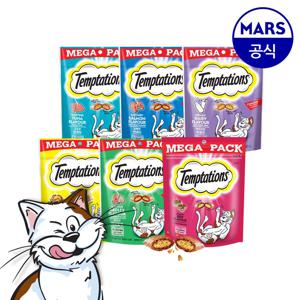 템테이션 메가팩 4개 골라담기(쇠고기,닭고기,우유맛,연어맛,참치맛,해산물맛)