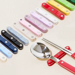 국내생산 보겐 샤또 수저받침 세트 4P 숟가락 젓가락 커트러리 받침대