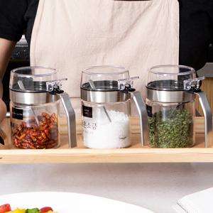 [브랜드위크] 더 쉐프 내열유리 양념병+스푼 300ml x 3개 + 스티커