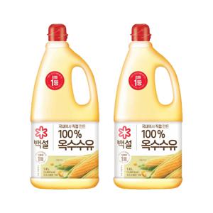백설 옥수수유 1.8L*2개