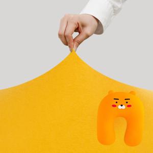 카카오프렌즈 서포트 커버 임산부 U자형 세탁가능 바디필로우커버