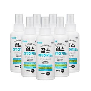 휴대용 모기 진드기 기피제 아쿠아가드액 120ml 10개