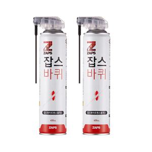 거품 스프레이 바퀴벌레약 화이트펜스플러스 400ml 에어로솔 2개