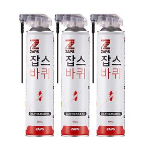 거품 스프레이 바퀴벌레약 화이트펜스플러스 400ml 에어로솔 3개