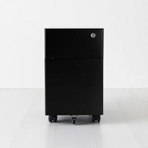 TAZO 서랍장 2단 305510 라운드형 블랙 9194.4805