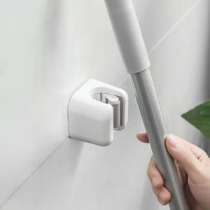 무타공 청소도구 밀대 봉 걸이 스틱 홀더 청소용품 거치대