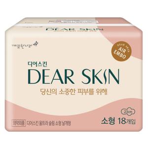 디어스킨 에어엠보 소형 18P X 1팩